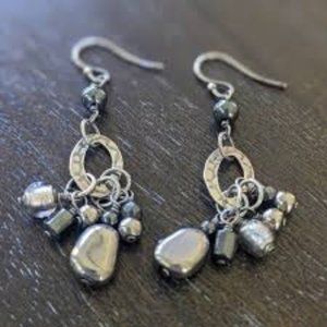 Silpada Hematite Earrings